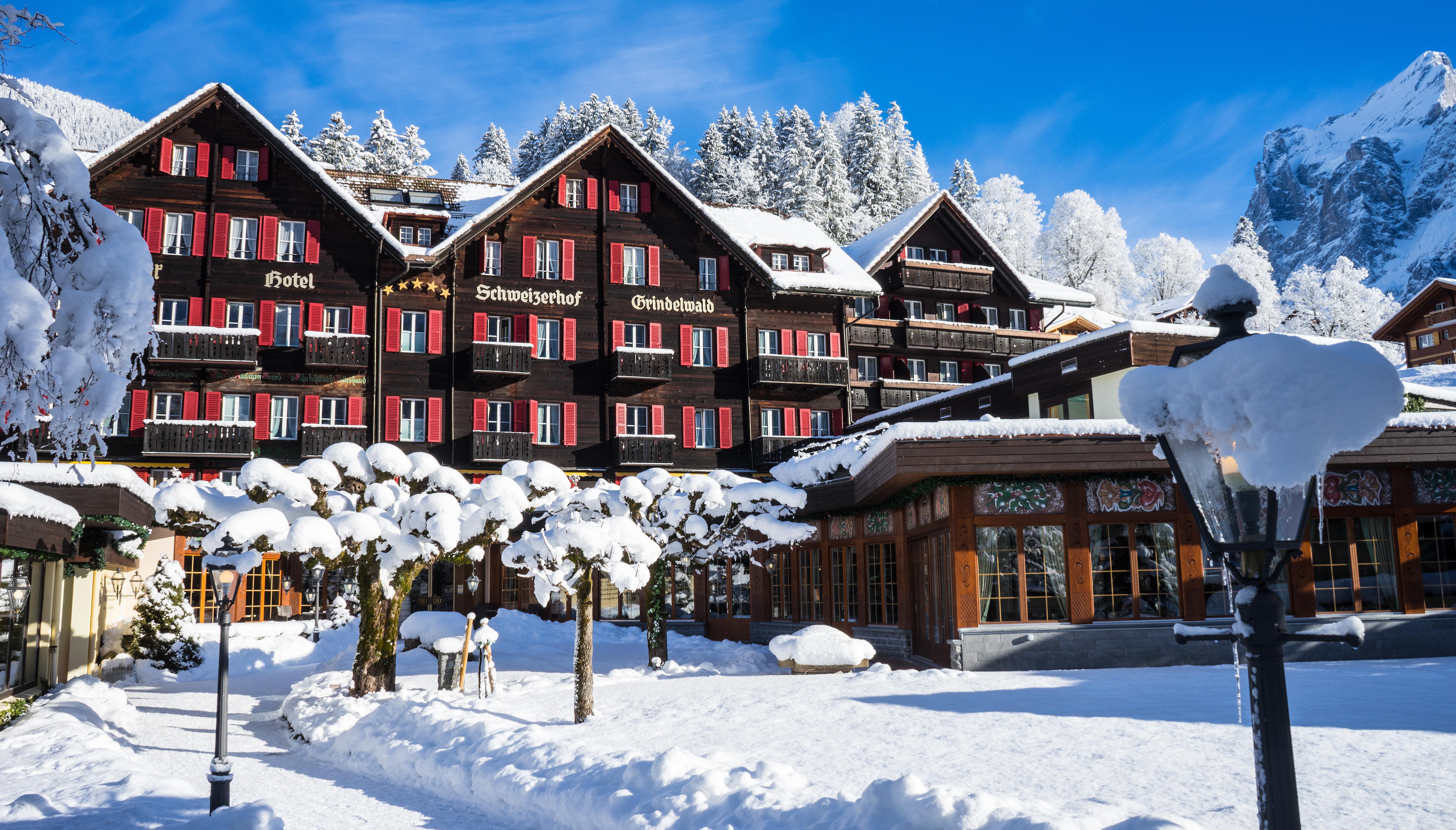 Romantik Hotel Schweizerhof Grindelwald Kültér fotó